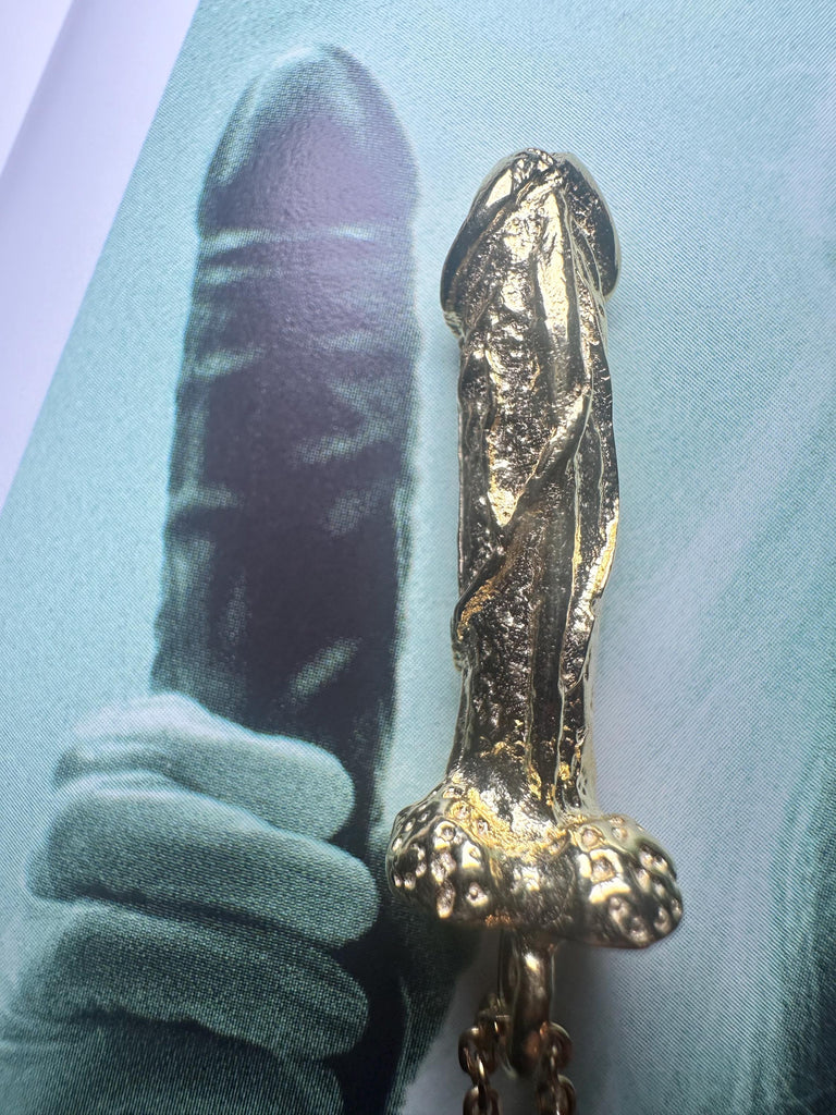 ANATOMICAL PENIS Necklace Sterling Silver - Symbol of Abundance