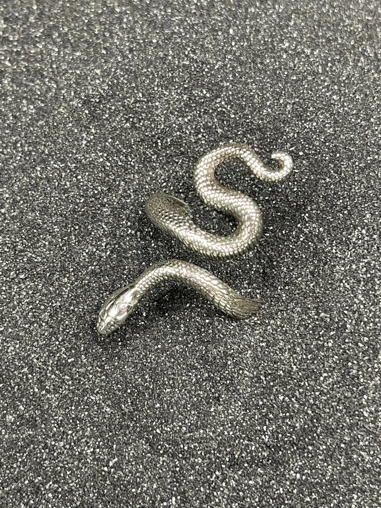 Silver SNAKE 925K Ring| Sterling silver Adjustable Serpent Ring