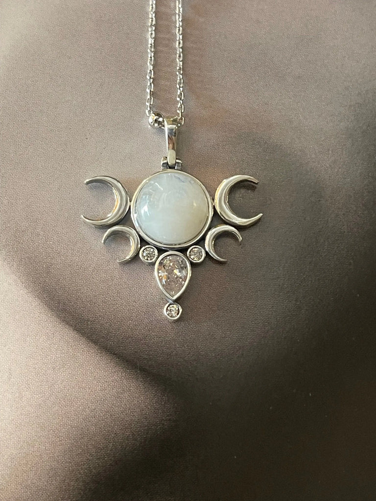 Hecate Five Moons Necklace  Jewelry Flesh & Soul