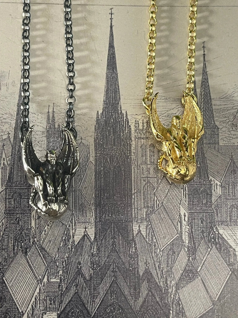 Gargoyle Necklace  Jewelry Flesh & Soul