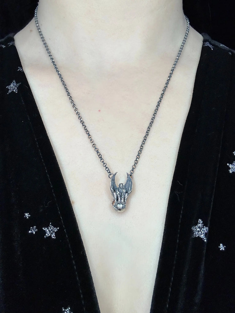 Gargoyle Necklace  Jewelry Flesh & Soul